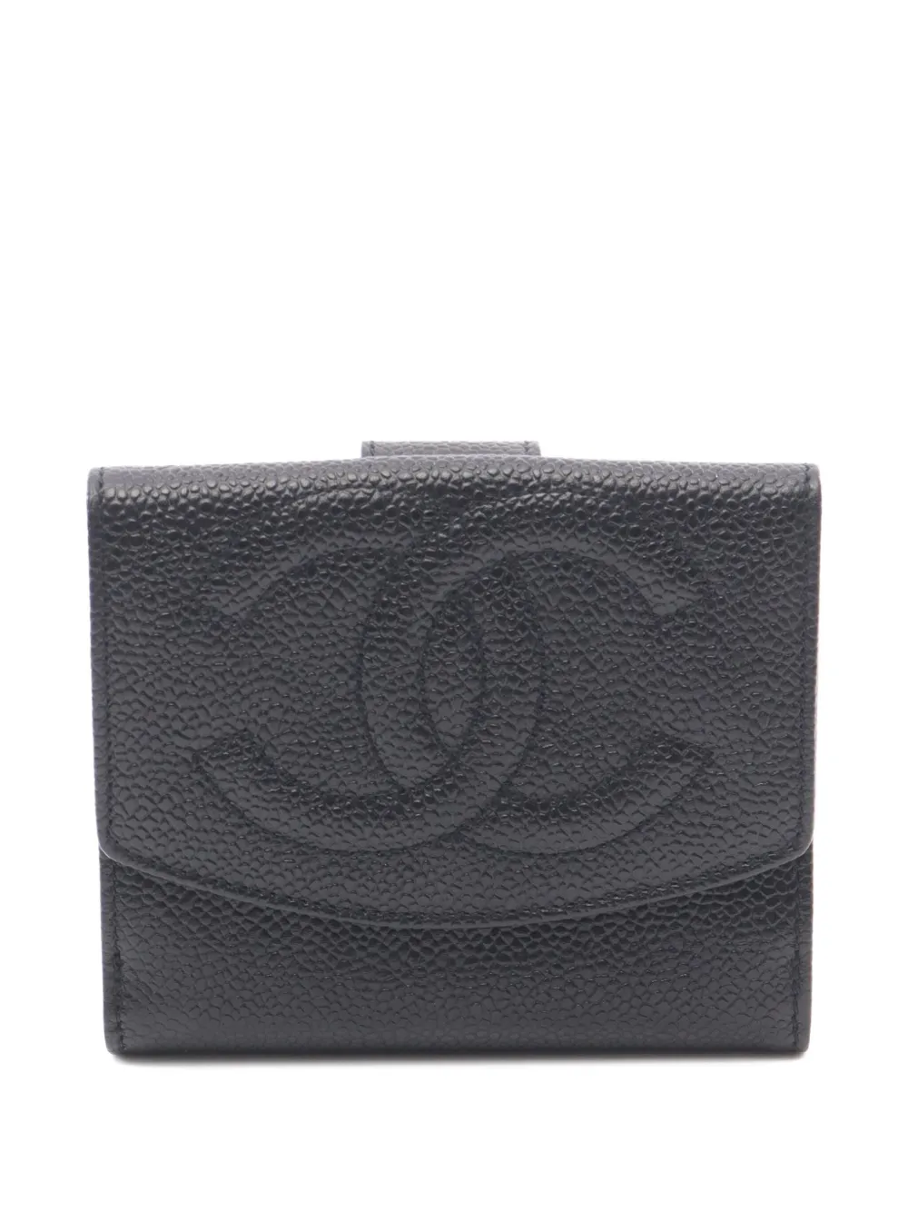 CHANEL Pre-Owned 1996 タイムレス財布 - ブラック CHANEL Pre-Owned 1996 タイムレス財布 - ブラック