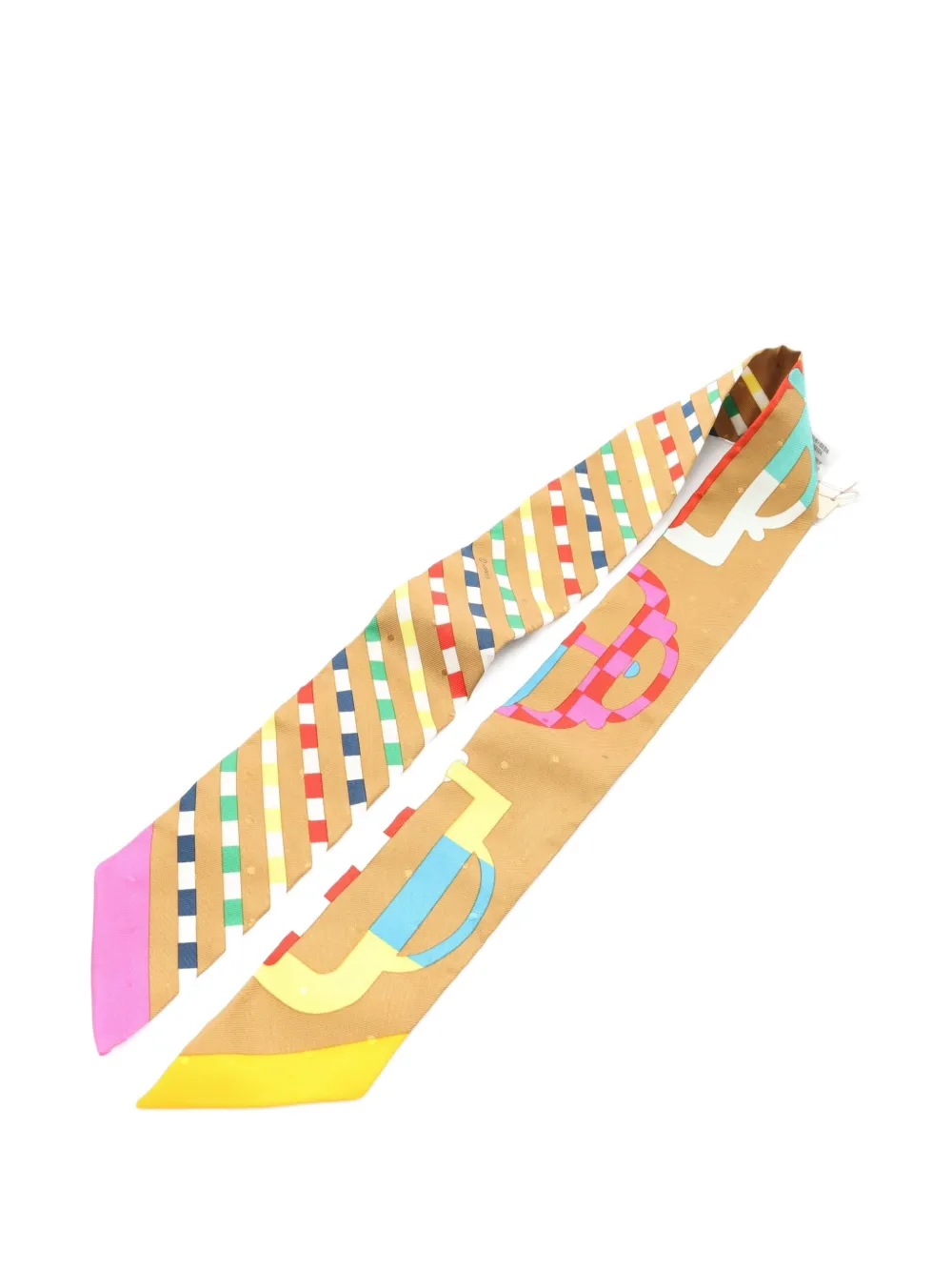 Hermès Pre-Owned 2020s Bouclerie Moderne silk scarf | Pre-Owned | Image 2