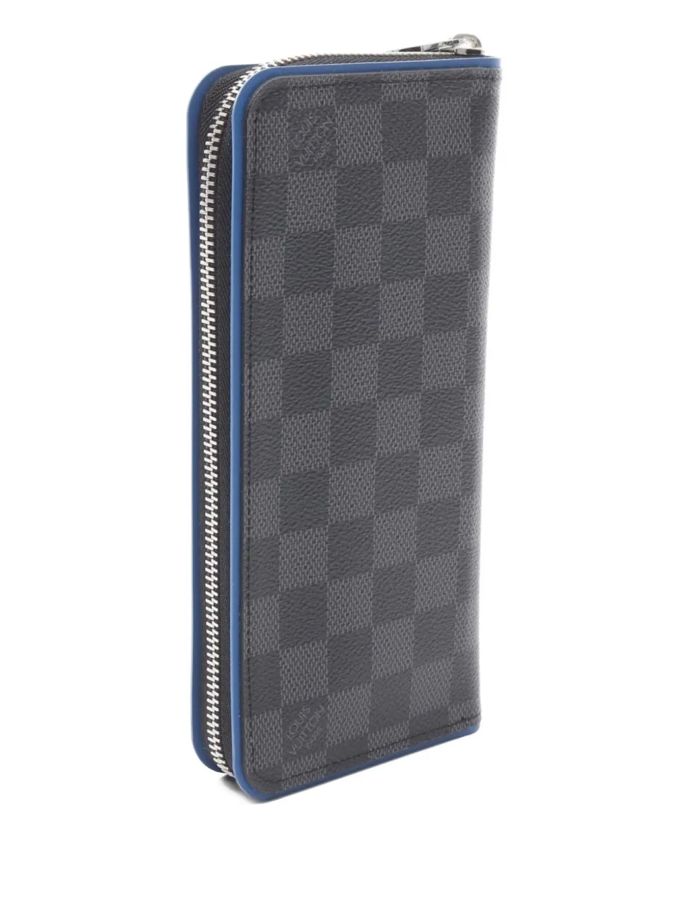 Louis Vuitton Pre-Owned 2017 Zippy Vertical damier-graphite long wallet | Pre-Owned | Image 2