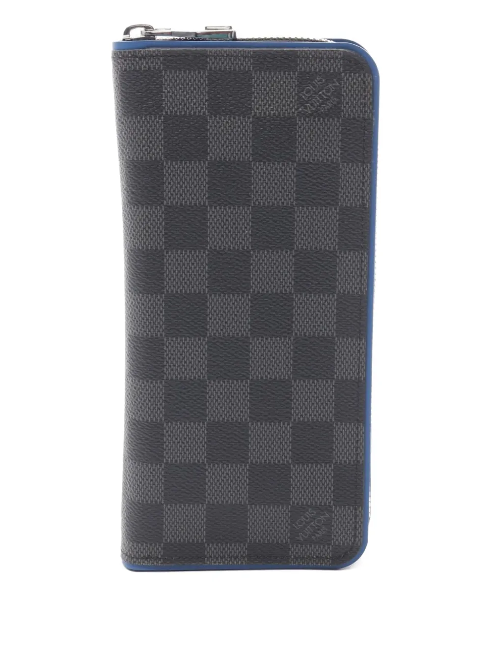 Louis Vuitton Pre-Owned 2017 Zippy Vertical damier-graphite long Louis Vuitton Pre-Owned 2017 Zippy Vertical damier-graphite long