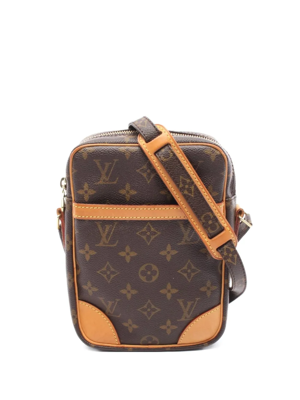 Louis Vuitton Pre-Owned 2003 ダヌーブ モノグラム ショルダーバッグ - ブラウン Louis Vuitton Pre-Owned 2003 ダヌーブ モノグラム ショルダーバッグ - ブラウン