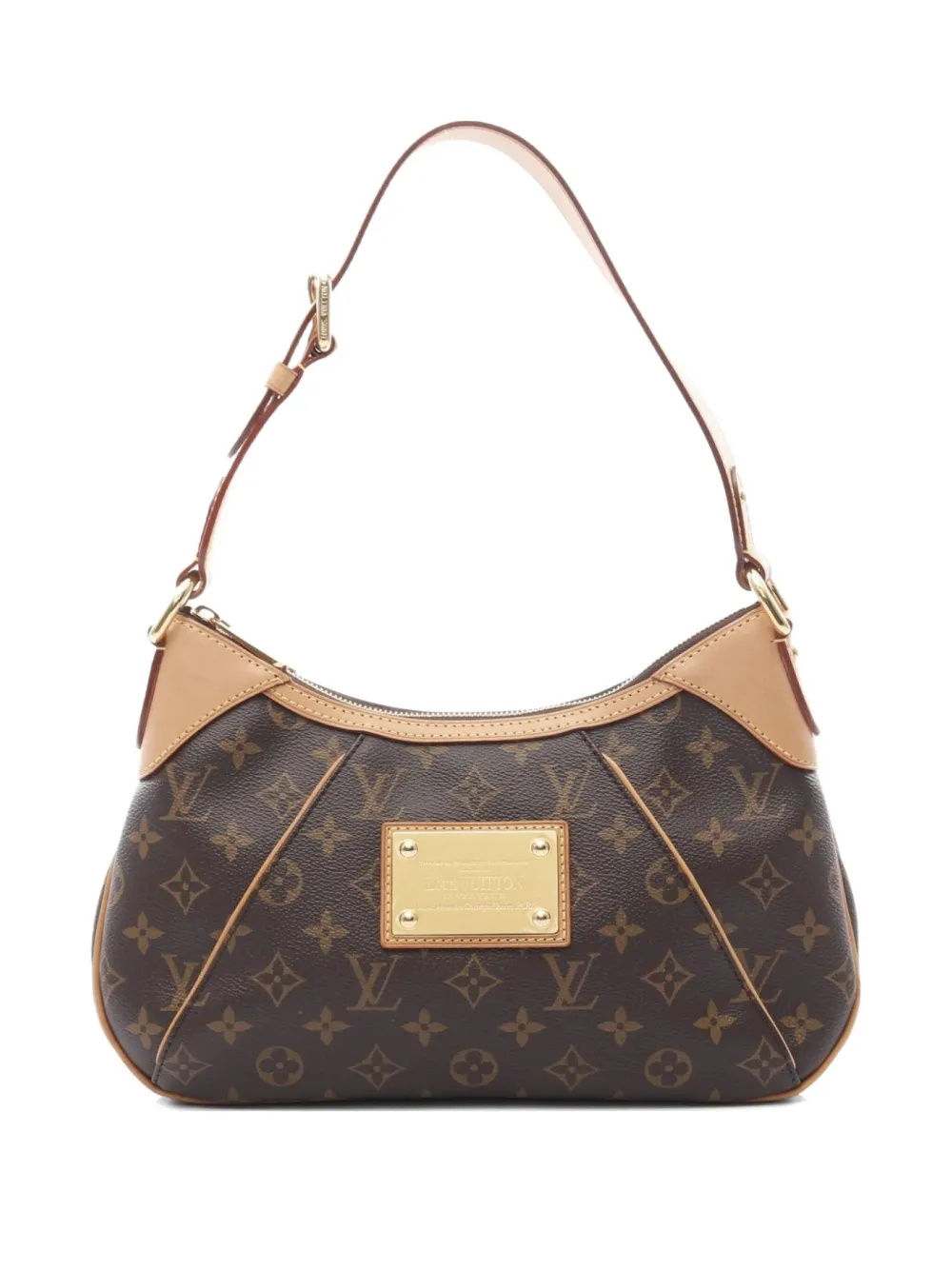 Louis Vuitton Pre-Owned 2012 テムズ PM モノグラム ショルダーバッグ - ブラウン Louis Vuitton Pre-Owned 2012 テムズ PM モノグラム ショルダーバッグ - ブラウン