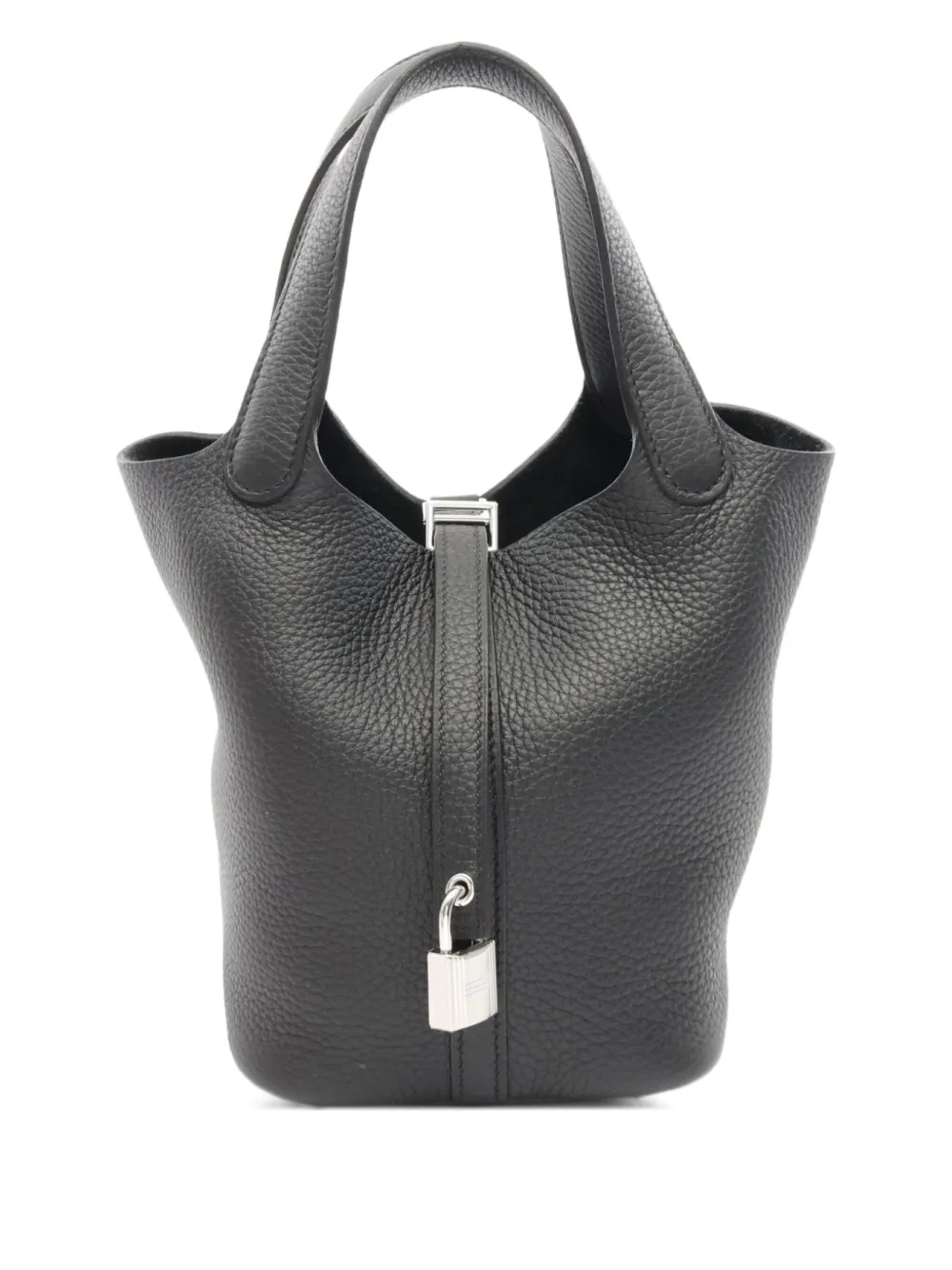 Hermès Pre-Owned 2024 ピコタン PM ハンドバッグ - ブラック Hermès Pre-Owned 2024 ピコタン PM ハンドバッグ - ブラック