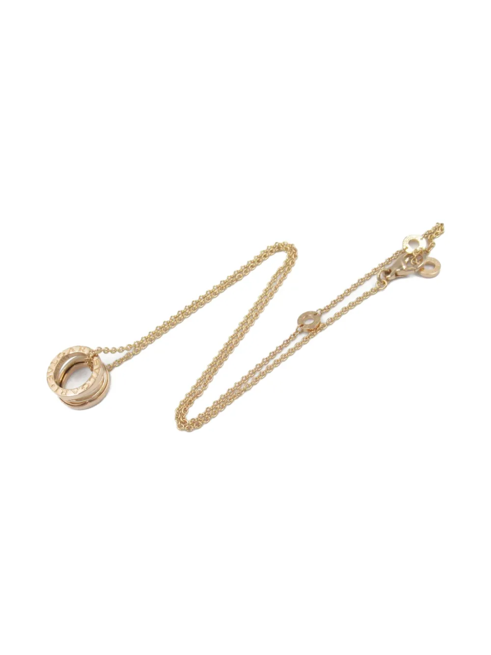 Bvlgari Pre-Owned 2010s 18kt rose gold B.Zero1 necklace | Women | Image 2