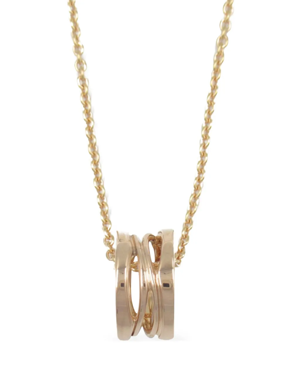 Bvlgari Pre-Owned 2010s 18kt rose gold B.Zero1 necklace | Gold | Image 1
