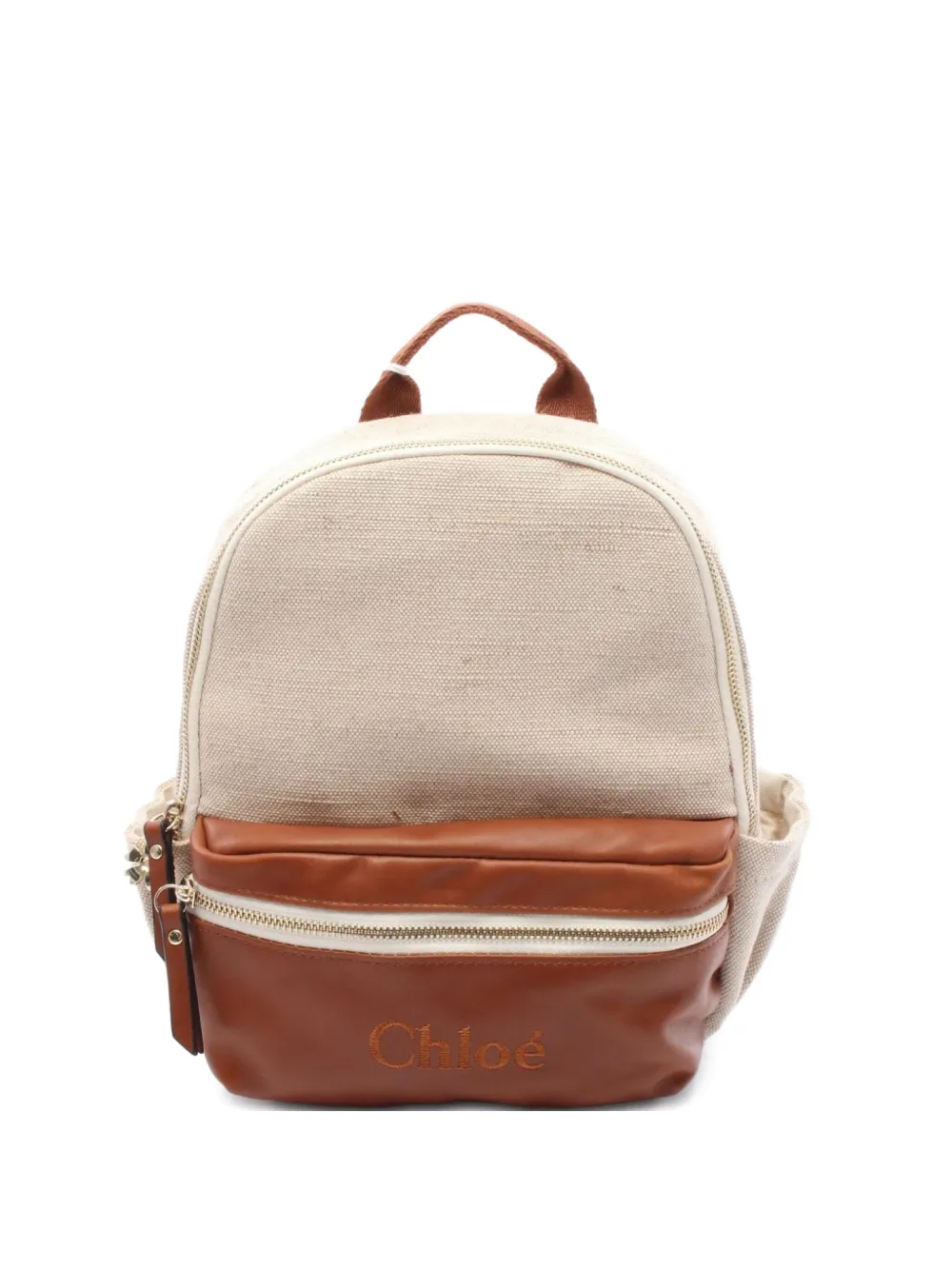 Chloé Pre-Owned 2020s leather backpack | Neutrals | Image 1