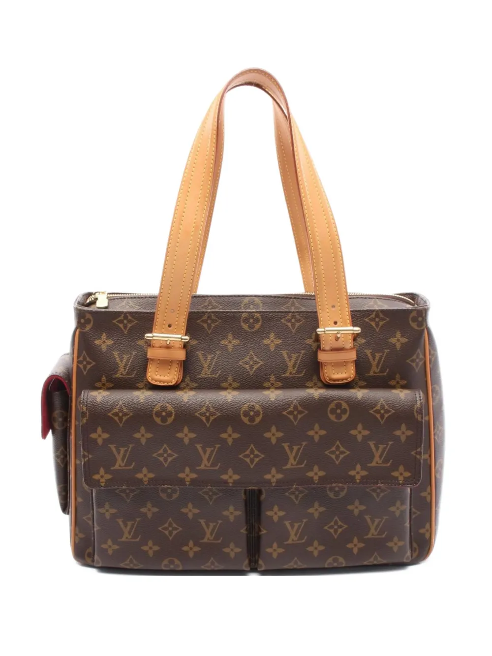 Louis Vuitton Pre-Owned 2004 マルチプリースト ハンドバッグ - ブラウン Louis Vuitton Pre-Owned 2004 マルチプリースト ハンドバッグ - ブラウン