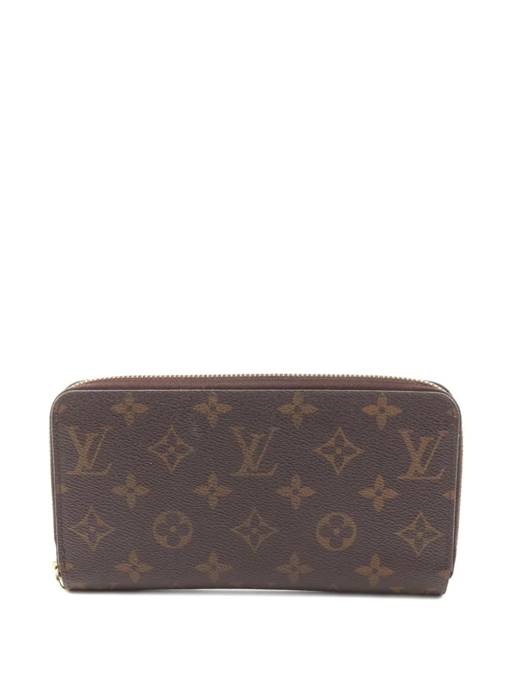 Louis Vuitton Pre-Owned 2016 モノグラム ファスナー財布 - ブラウン Louis Vuitton Pre-Owned 2016 モノグラム ファスナー財布 - ブラウン