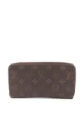 Louis Vuitton Pre-Owned 2016 monogram round zipper wallet - Brown
