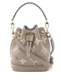 Louis Vuitton Pre-Owned 2021 nano Noe Monogram bucket bag - Neutrals
