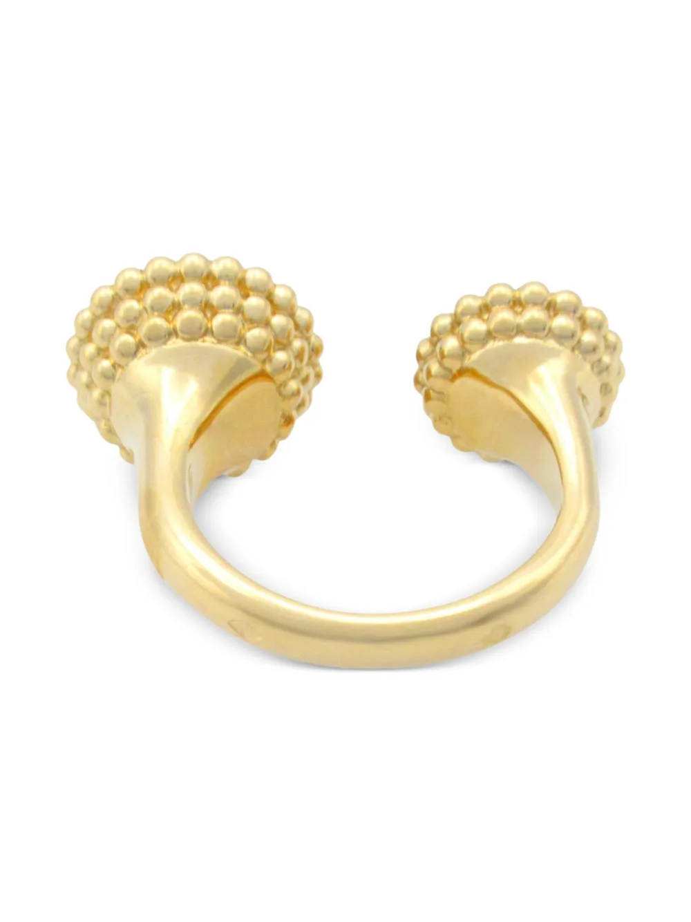Van Cleef & Arpels Pre-Owned 2010s 18K yellow gold Couleurs Entre les Doigts malachite and diamond ring | Image 2