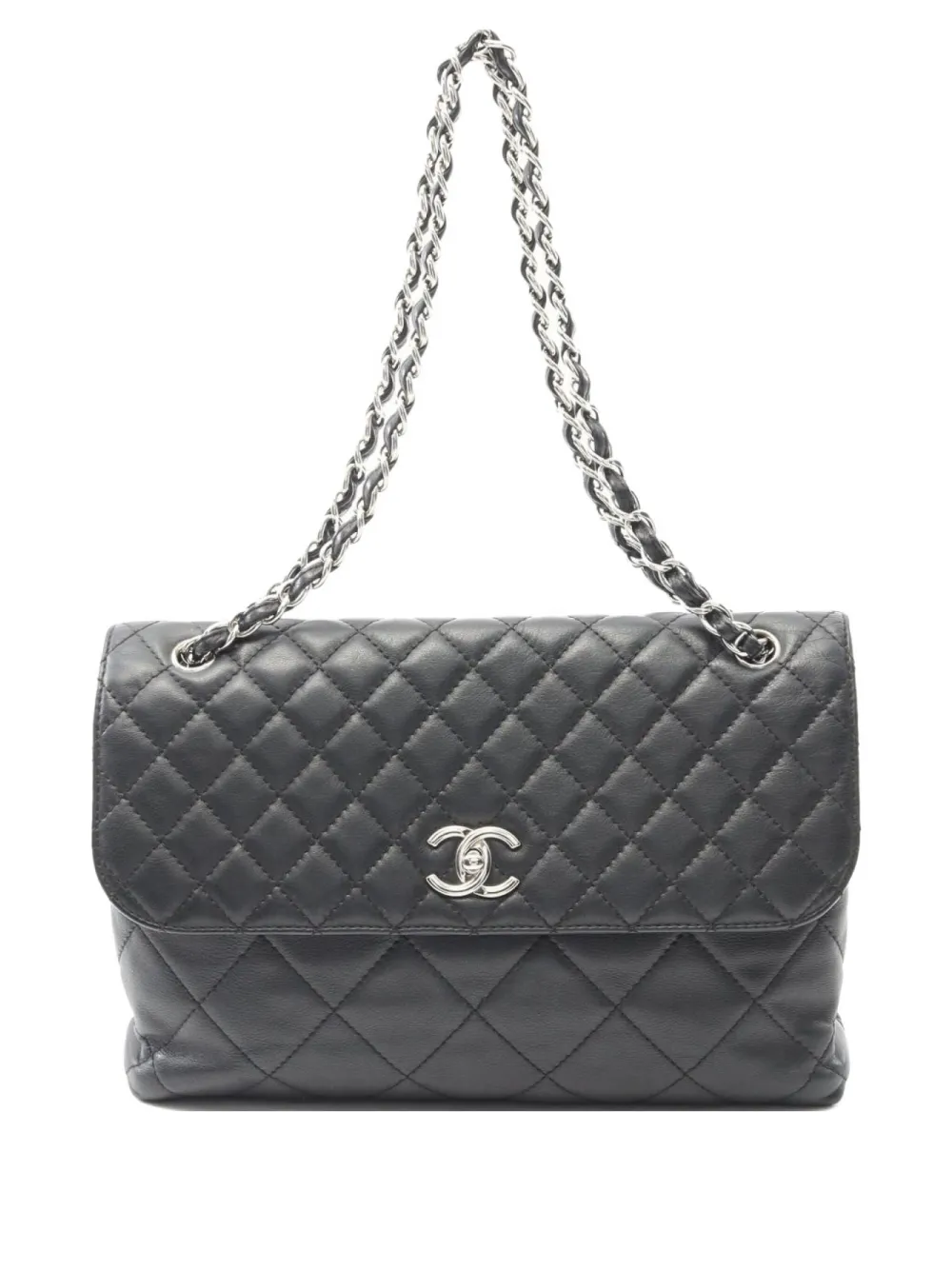 CHANEL Pre-Owned 2011 matelasse shoulder bag - ブラック CHANEL Pre-Owned 2011 matelasse shoulder bag - ブラック