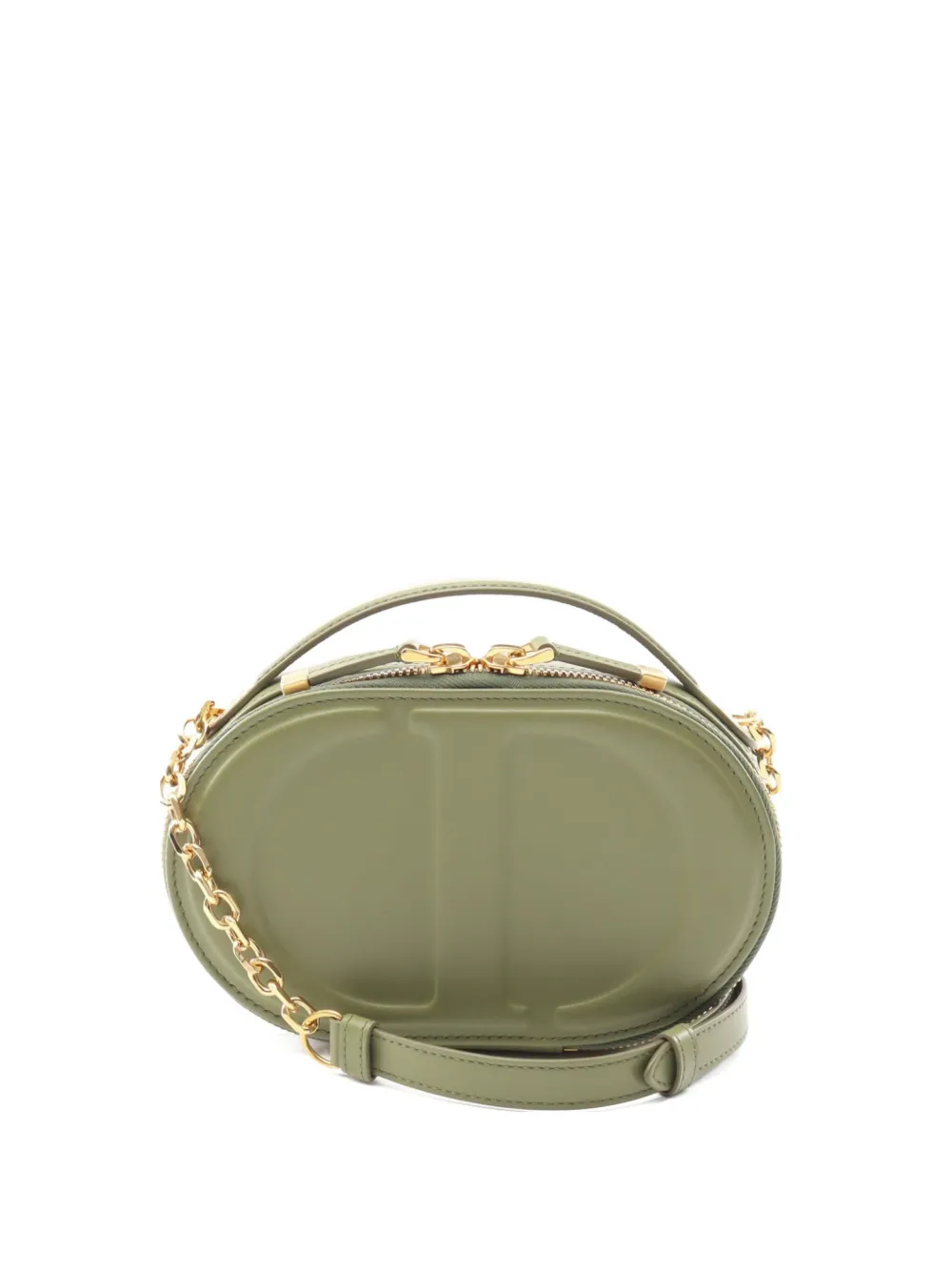 Christian Dior Pre-Owned 2010s CD ショルダーバッグ - グリーン Christian Dior Pre-Owned 2010s CD ショルダーバッグ - グリーン