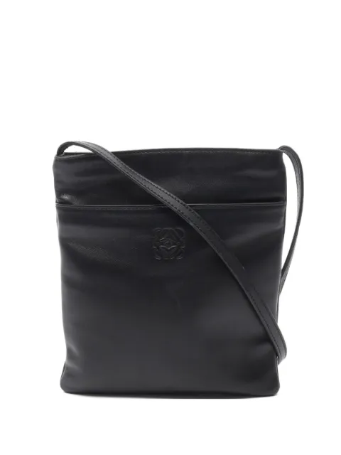 Loewe Pre-Owned 2000s Anagram Leather shoulder bag