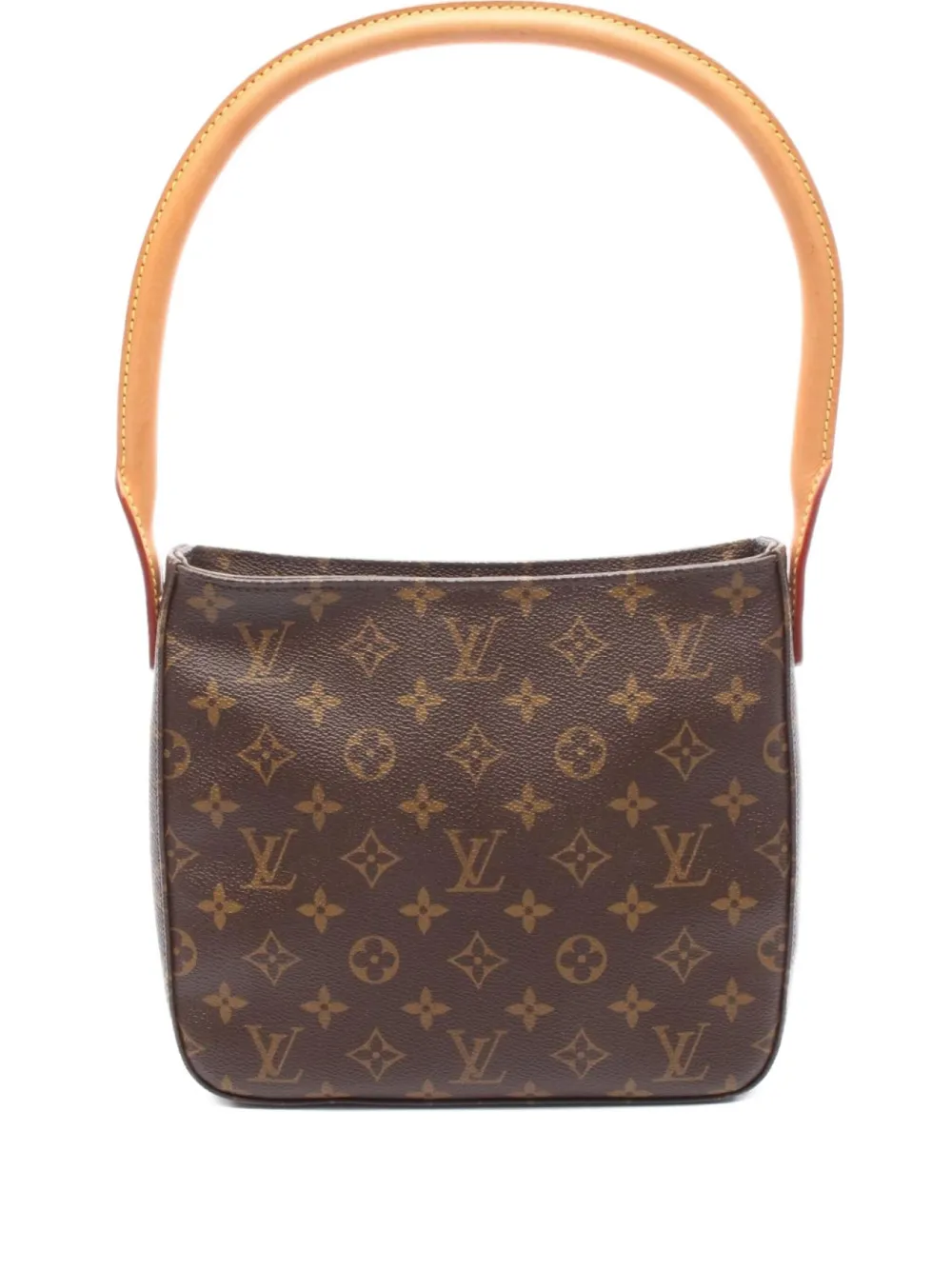 Louis Vuitton Pre-Owned 2002 ルーピング MM モノグラム ショルダーバッグ - ブラウン Louis Vuitton Pre-Owned 2002 ルーピング MM モノグラム ショルダーバッグ - ブラウン