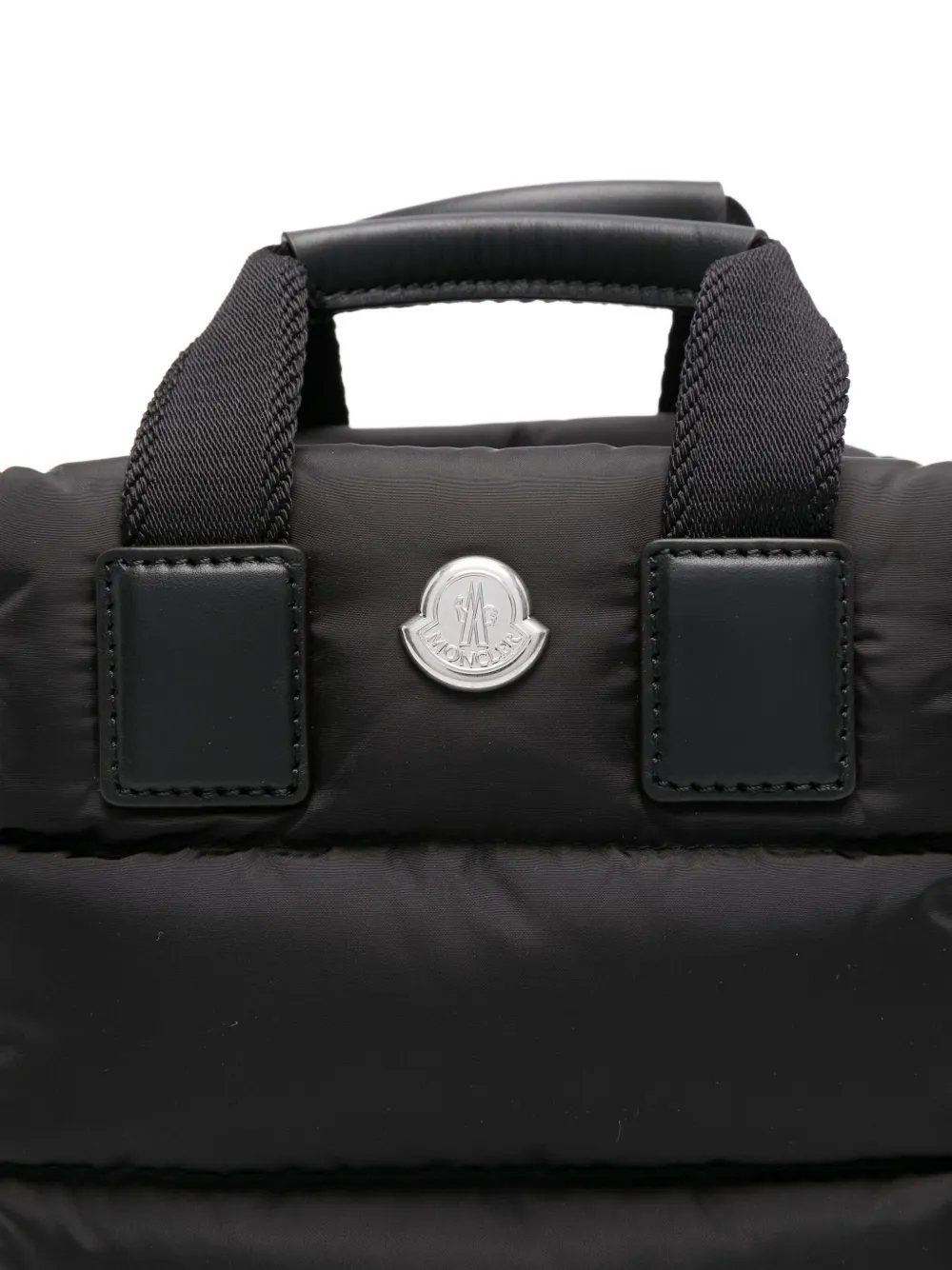 Moncler Caradoc kleine gewatteerde schoudertas Zwart