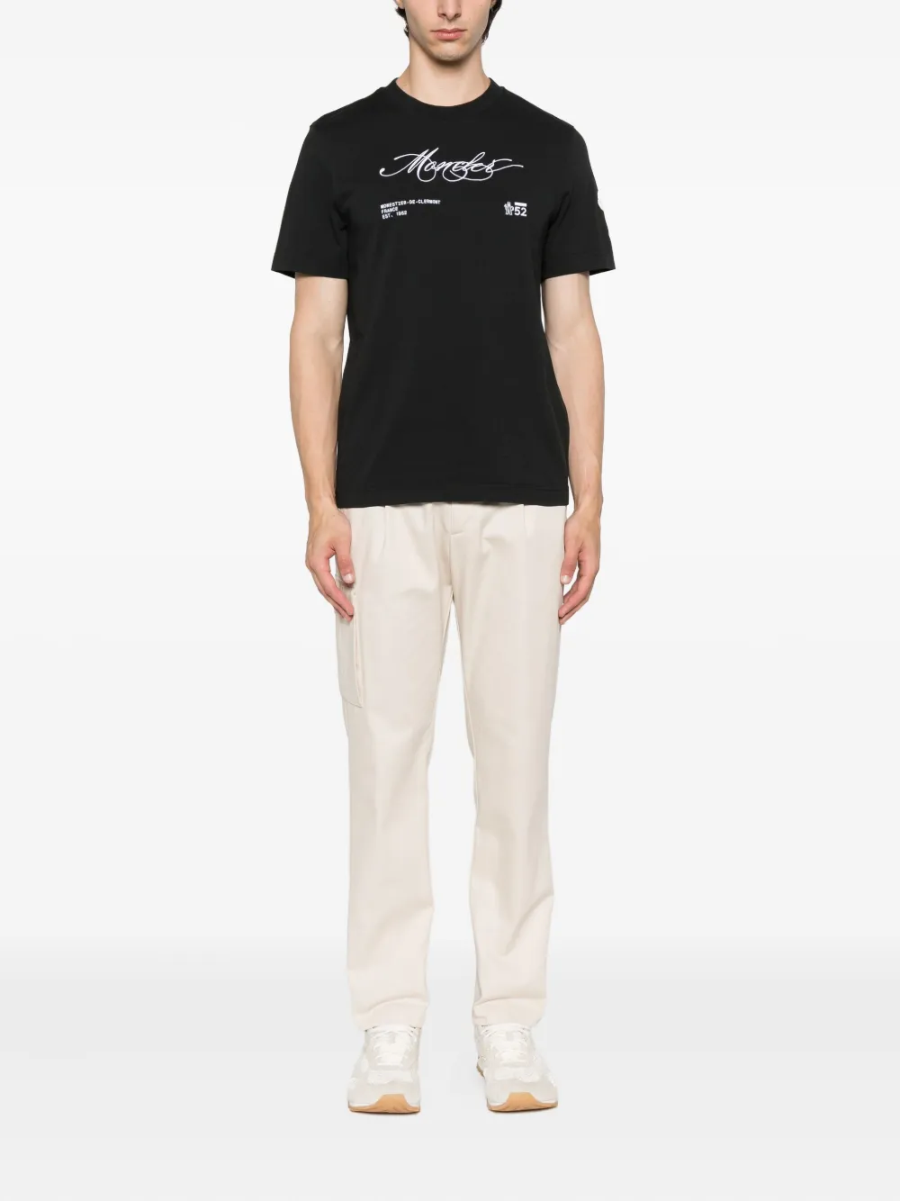 Moncler logo-print cotton T-shirt | T-Shirts | Image 2