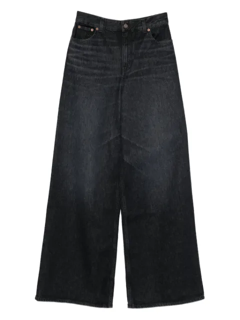 Chloé buttoned wide-leg jeans