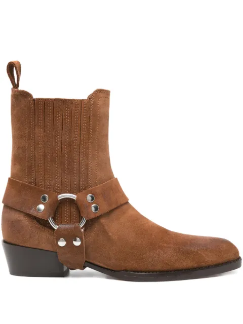 Paris Texas 35mm Helena suede ankle boots