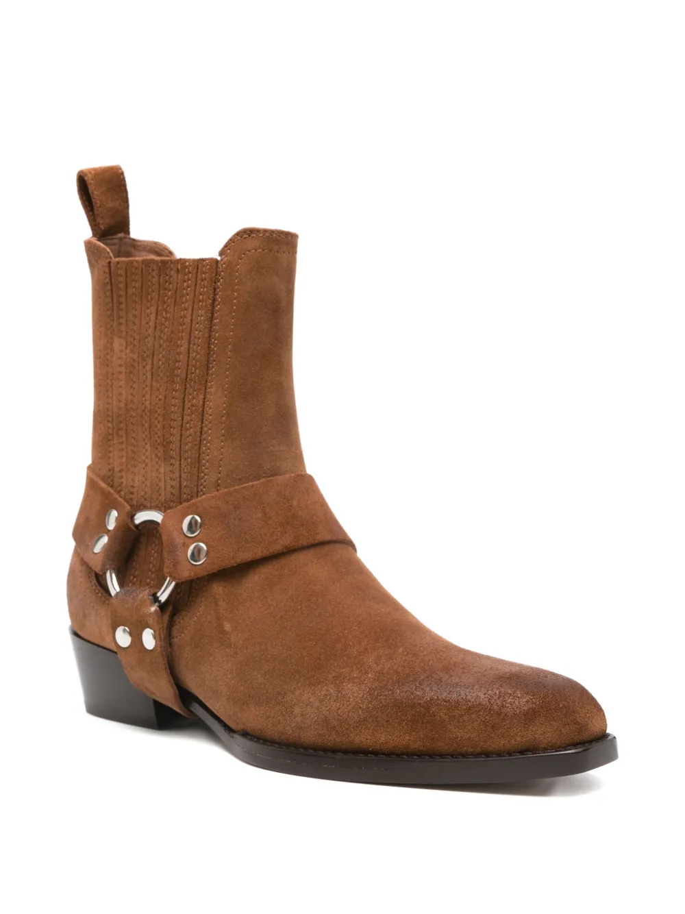 Paris Texas 35mm Helena suede ankle boots | Ankle Boots | Image 2