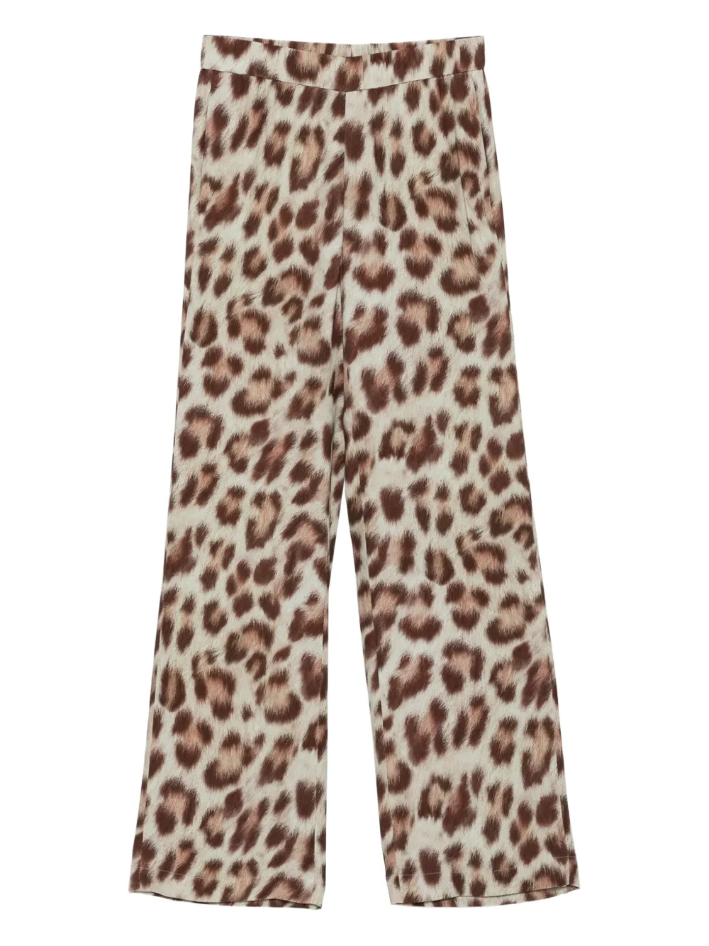 Luisa Cerano Broek met luipaardprint Bruin