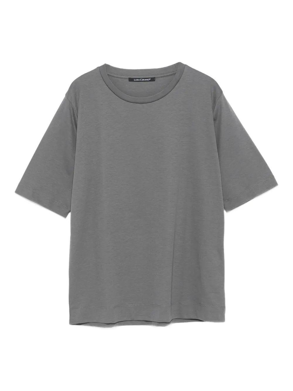 Luisa Cerano Katoenen T-shirt Grijs