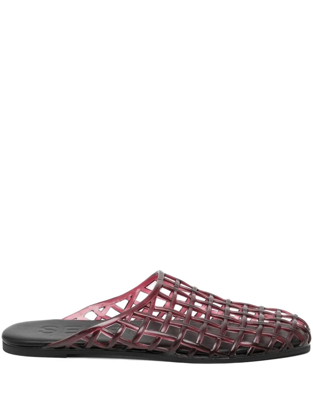 Senso Jacey flatted slides Red