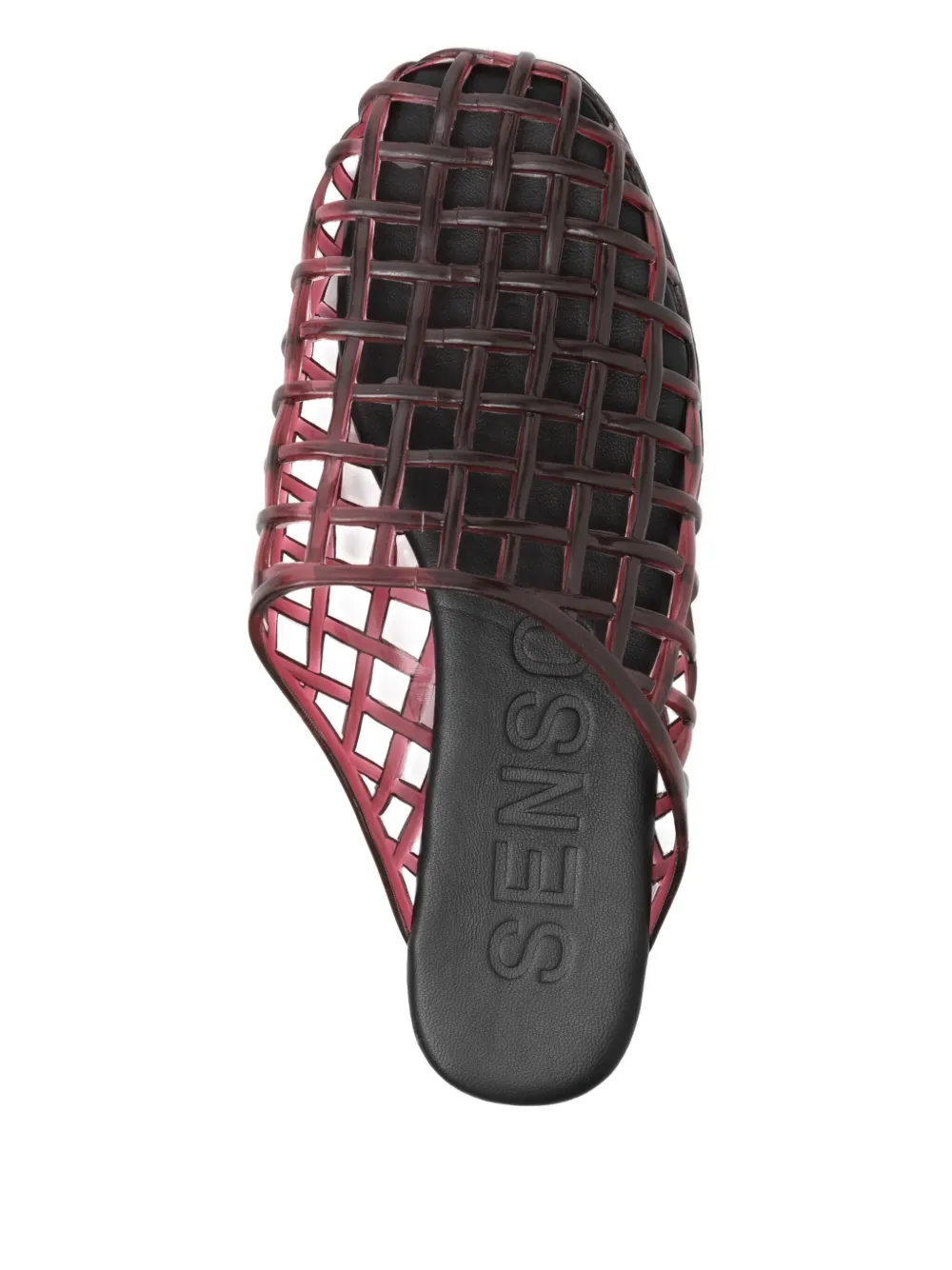Senso Jacey flatted slides Red