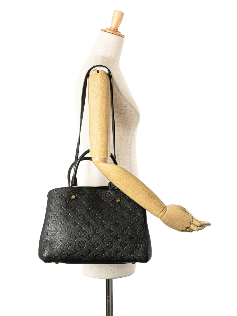 Louis Vuitton Pre-Owned 2015 Monogram Empreinte Montaigne MM satchel | Pre-Owned | Image 2