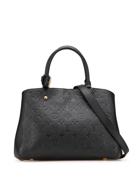 Louis Vuitton Pre-Owned 2015 Monogram Empreinte Montaigne MM satchel