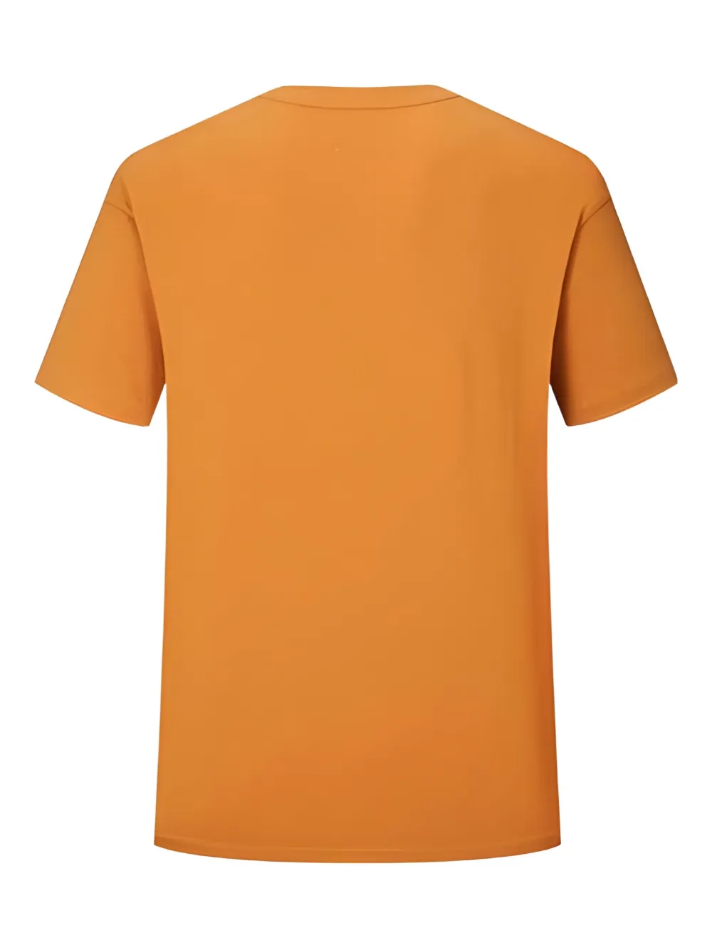 Ports V T-shirt met patch Oranje