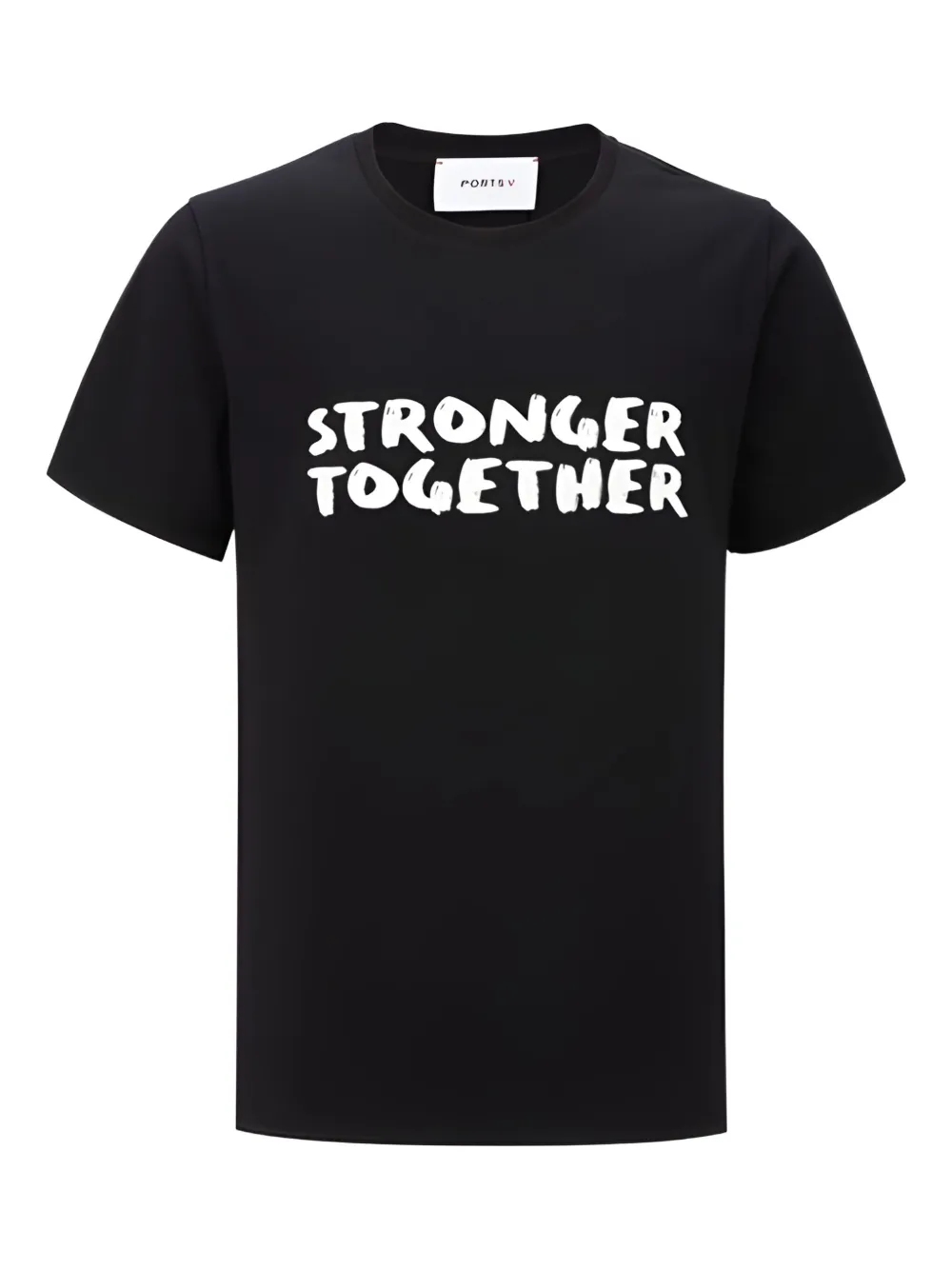 Ports V Stronger Together katoenen T-shirt Zwart