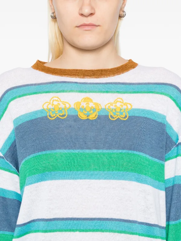 yanyan knits/ヤンヤン YANYAN/ヤンヤン】DAISY COLLARED PULLOVER：ニット