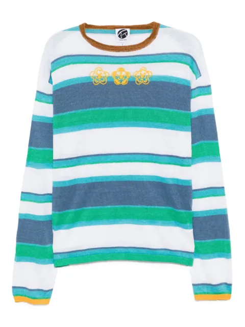 YANYAN KNITS striped top