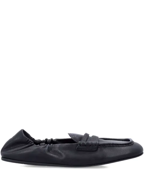 Miu Miu elastic-panel loafers