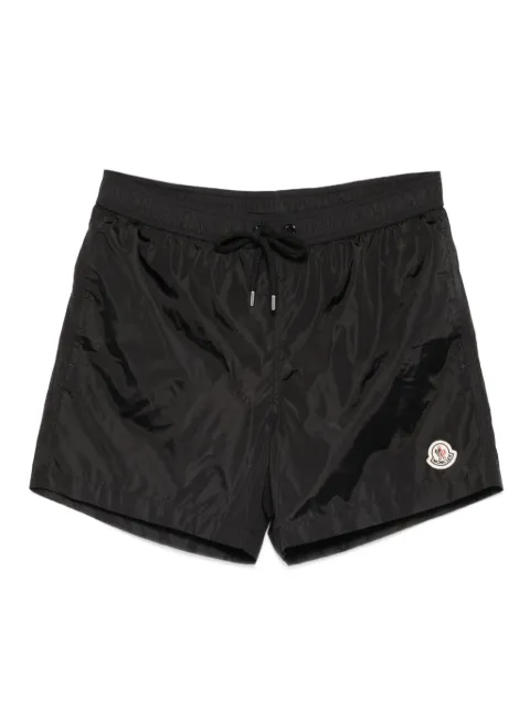Moncler bañador con placa del logo