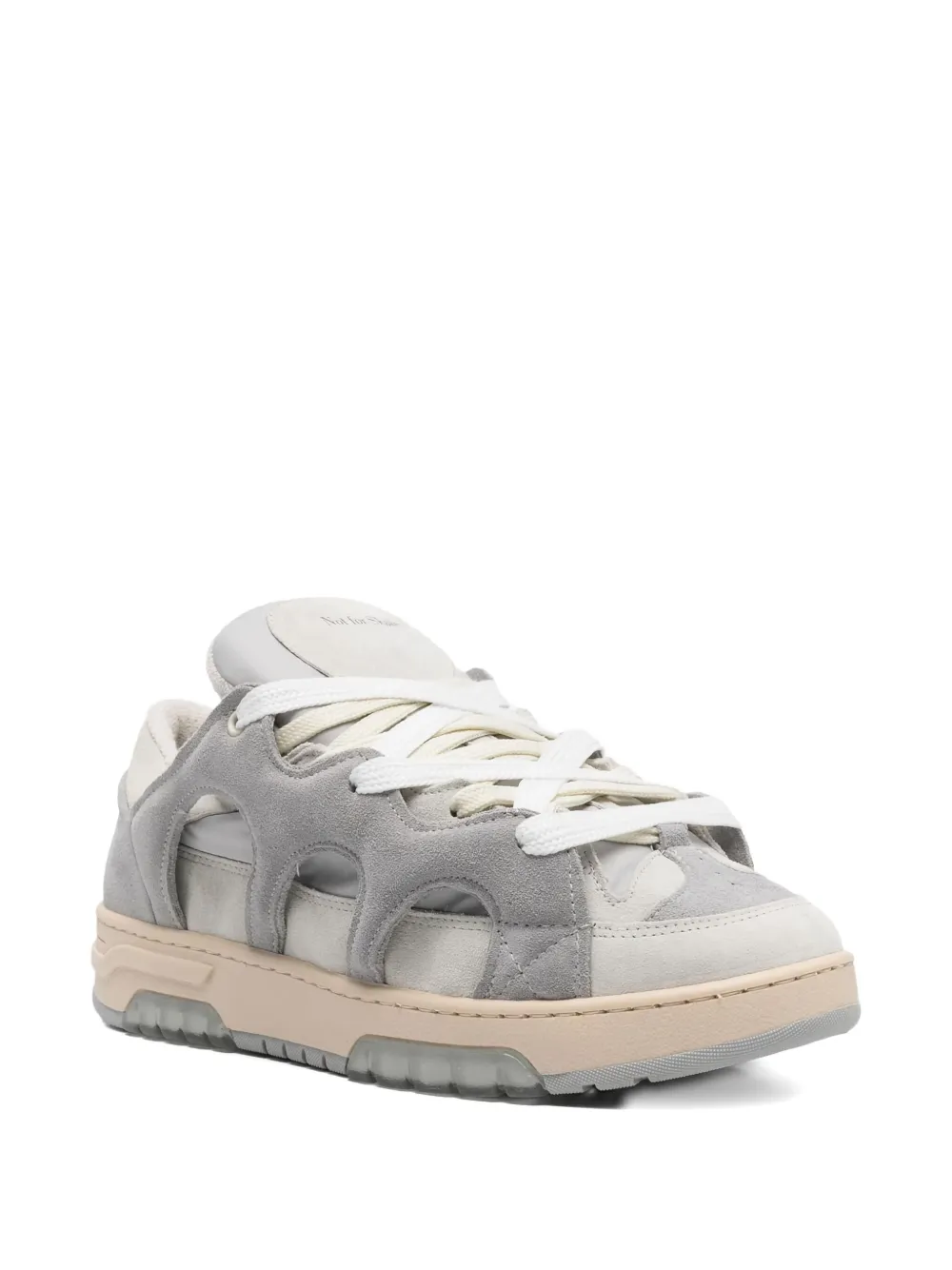 Paura x Santha Model 1 cut-out sneakers Grey
