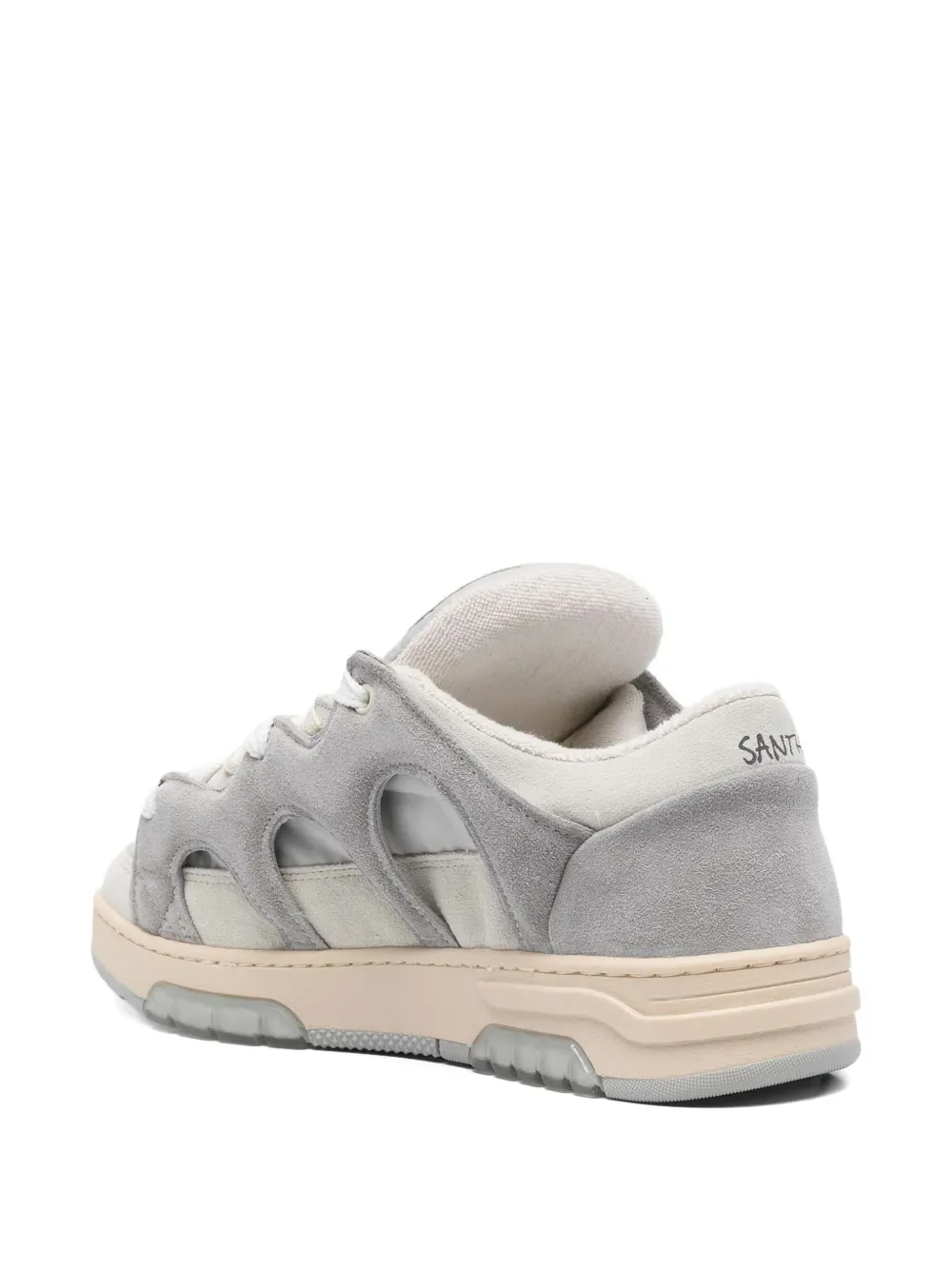 Paura x Santha Model 1 cut-out sneakers Grey