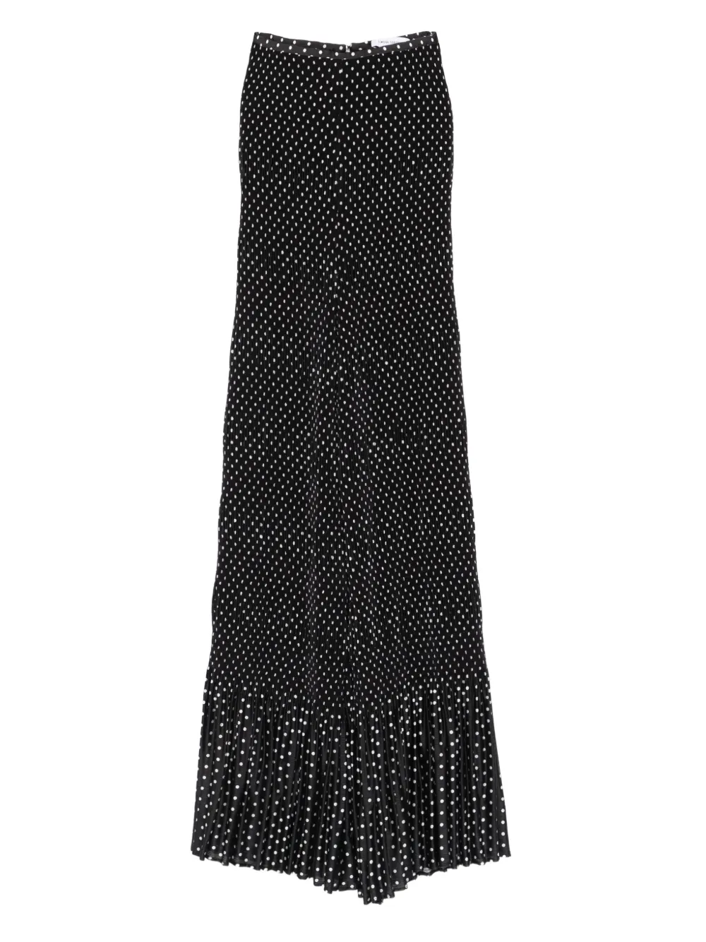 SIMONA CORSELLINI pleated polka-dot trousers | Black | Image 1