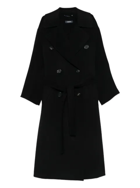 'S Max Mara belted double-breasted coat