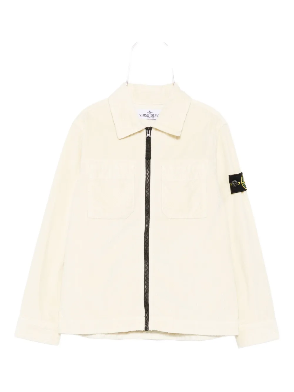 Stone Island Junior Jack met ritssluiting Beige