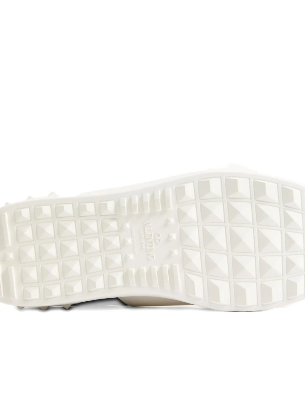 Valentino Garavani leather low-top sneakers Black