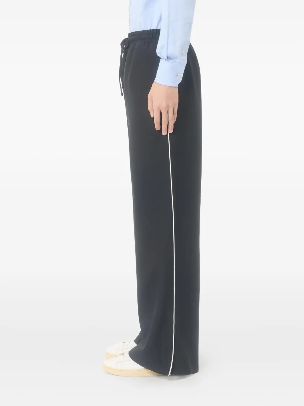 Valentino Garavani VLogo broek met trekkoord Zwart