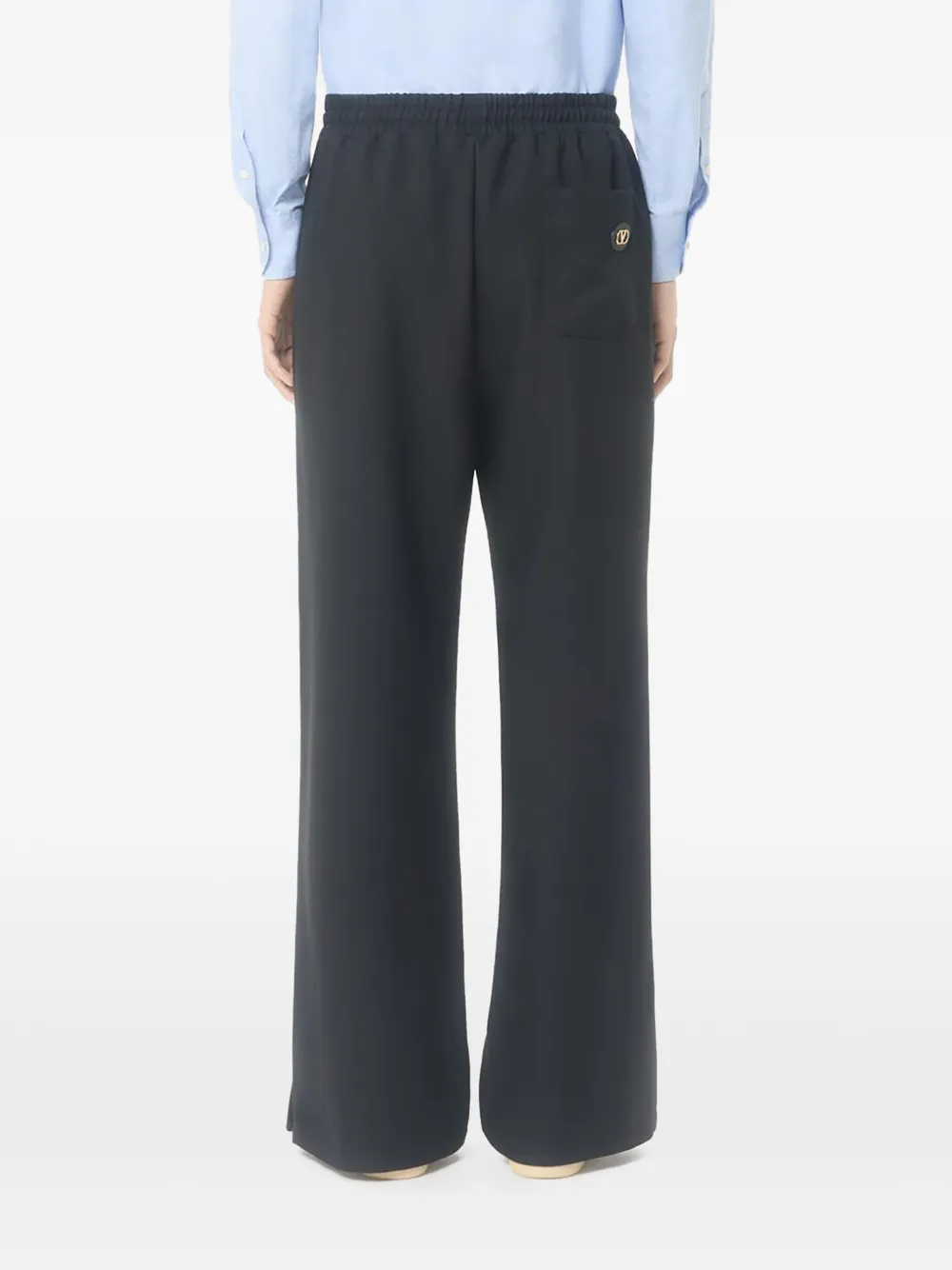 Valentino Garavani VLogo broek met trekkoord Zwart