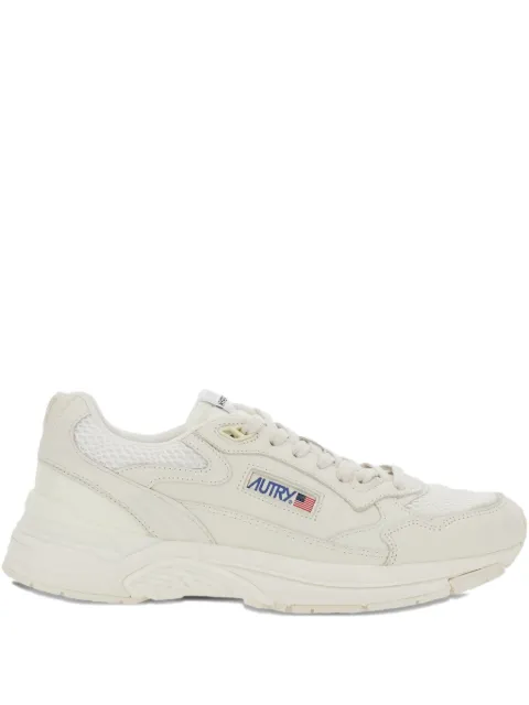 Autry Hyperway logo-patch mesh sneakers