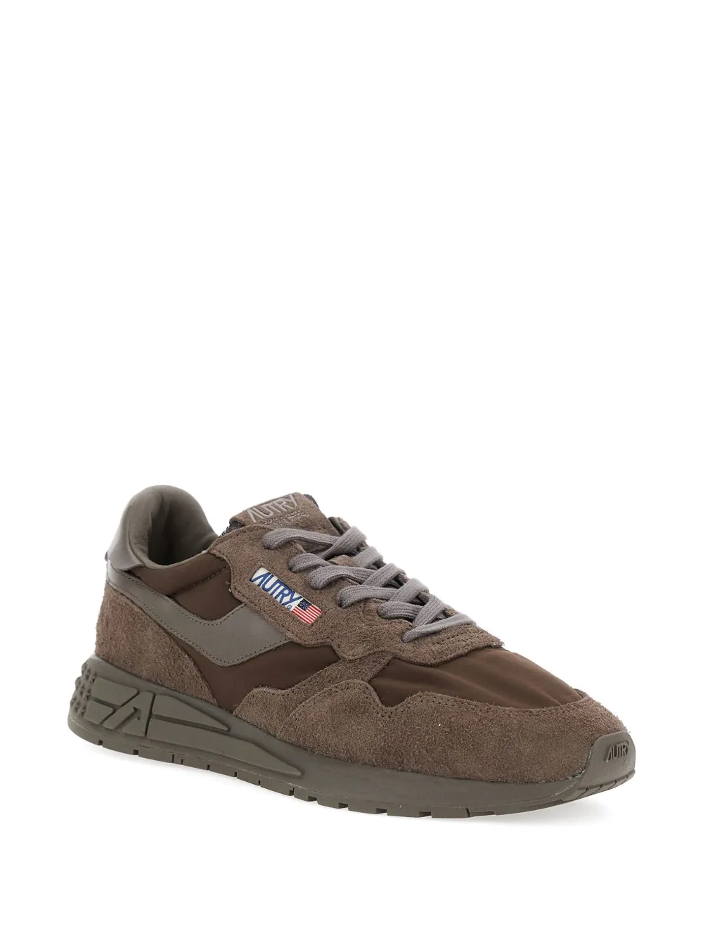Autry Reelwind logo-patch suede sneakers | Low-Tops | Image 2