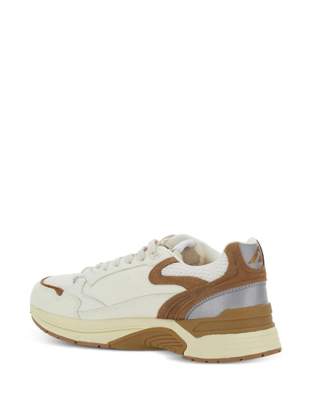 Autry Hyperway logo-patch sneakers White