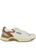 Autry Hyperway logo-patch sneakers - White