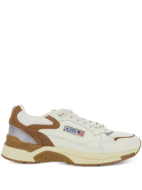 Autry Hyperway logo-patch sneakers