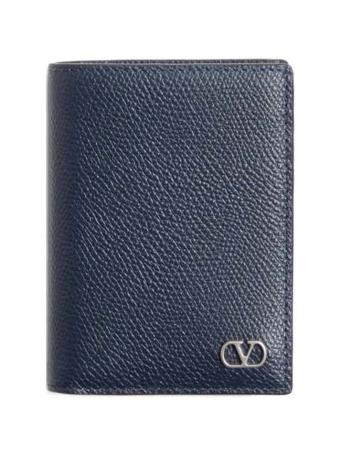 Valentino Garavani grainy vlogo signature card holder